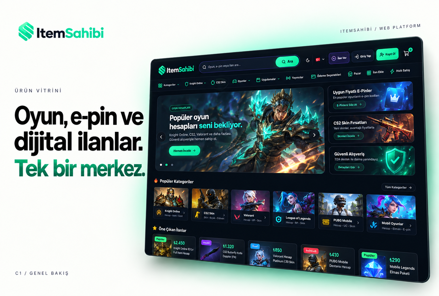 İtemSahibi product preview